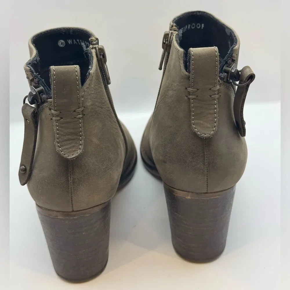 Blondo Nivada Women's Taupe Waterproof Ankle‎ Boots Size 5.5